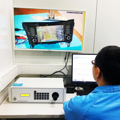 Elektro Audiovisuele Toestellen die Laboratorium de Certificatiediensten testen